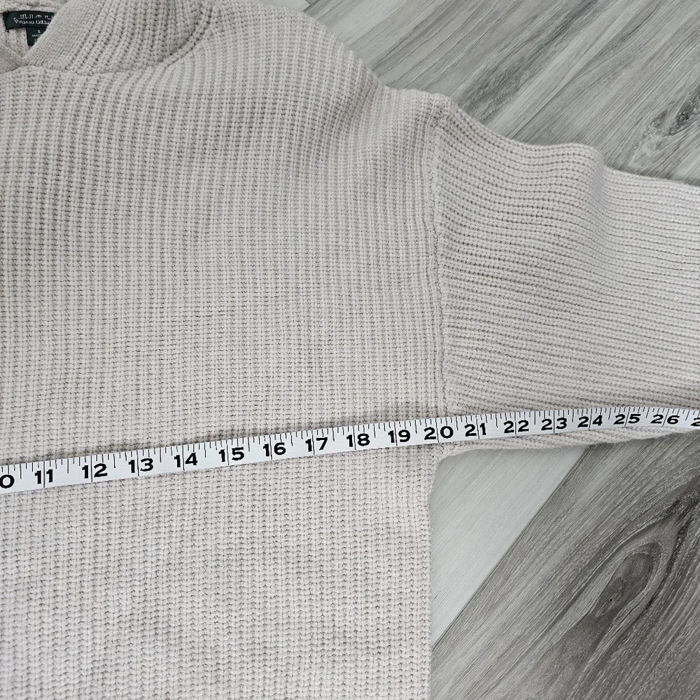Cream  Hoodie Sweater Sz S - Picture 4 of 7